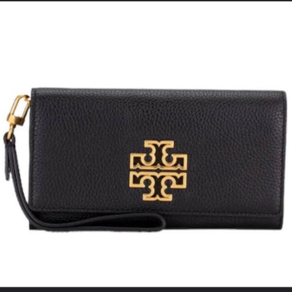 Navy Tory Burch Wallet/Wristlet